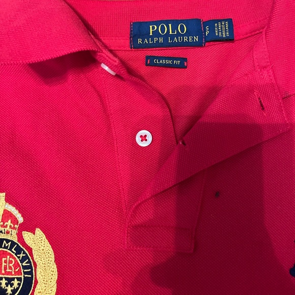 Polo Ralph Lauren shirt, almost new, #red shirt #brandnew - Picture 2 of 3